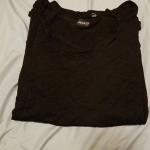 Criss cross tee shirt